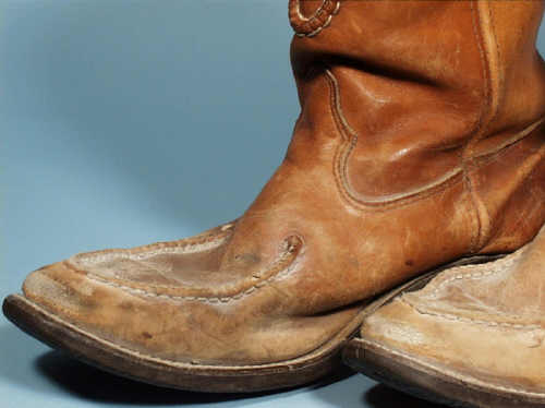 Well Worn Work Boots