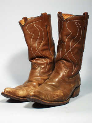 Very Old Work Boots