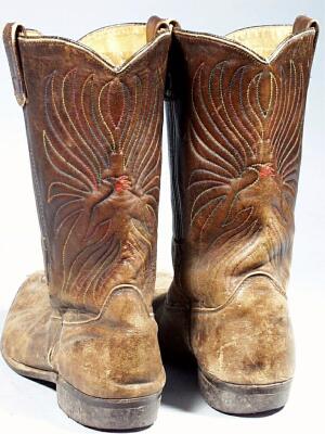 All leather boots!