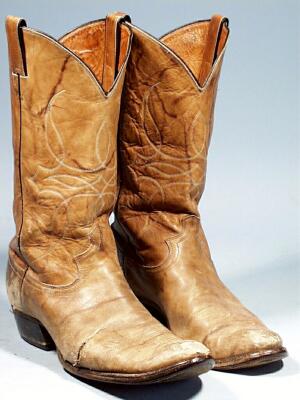 Well worn boots
