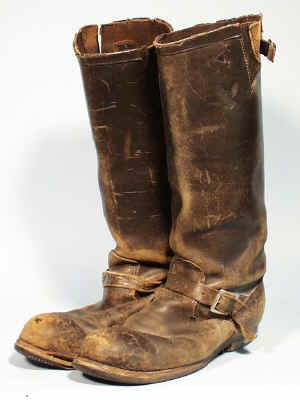 Well Worn Harley Davidson Boot by Chippewa