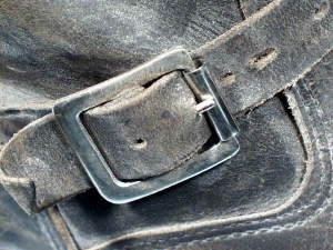 The instep buckle - Notice the roller.