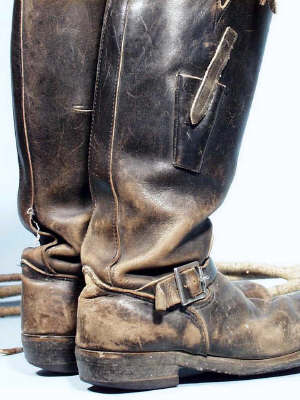 Heavy Leather Boots
