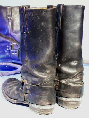 Tall Harness Boots