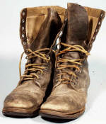 Well worn Army Boots