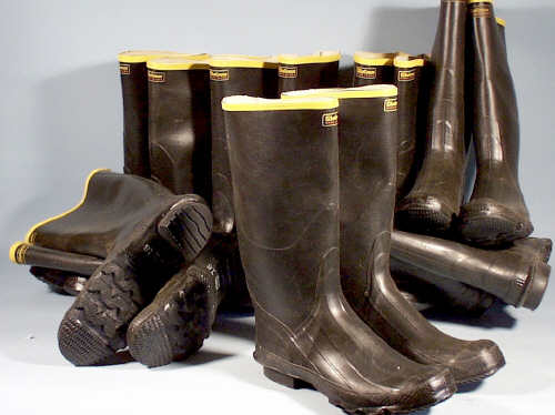 7 Pairs of Very Big Boots
